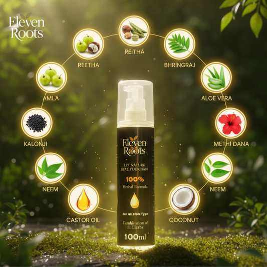 Eleven Roots Herbal Hair Oil – 100ml