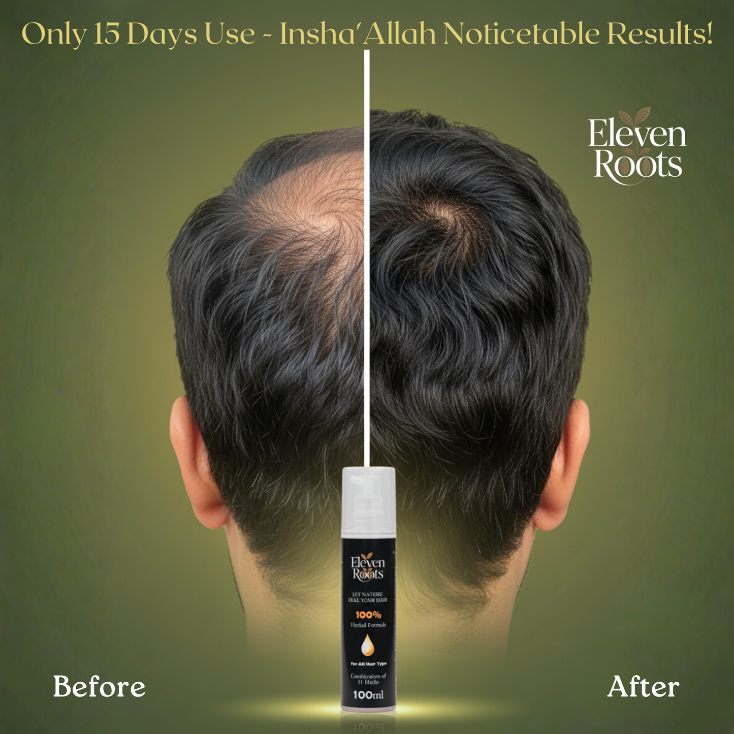 Eleven Roots Herbal Hair Oil – 100ml