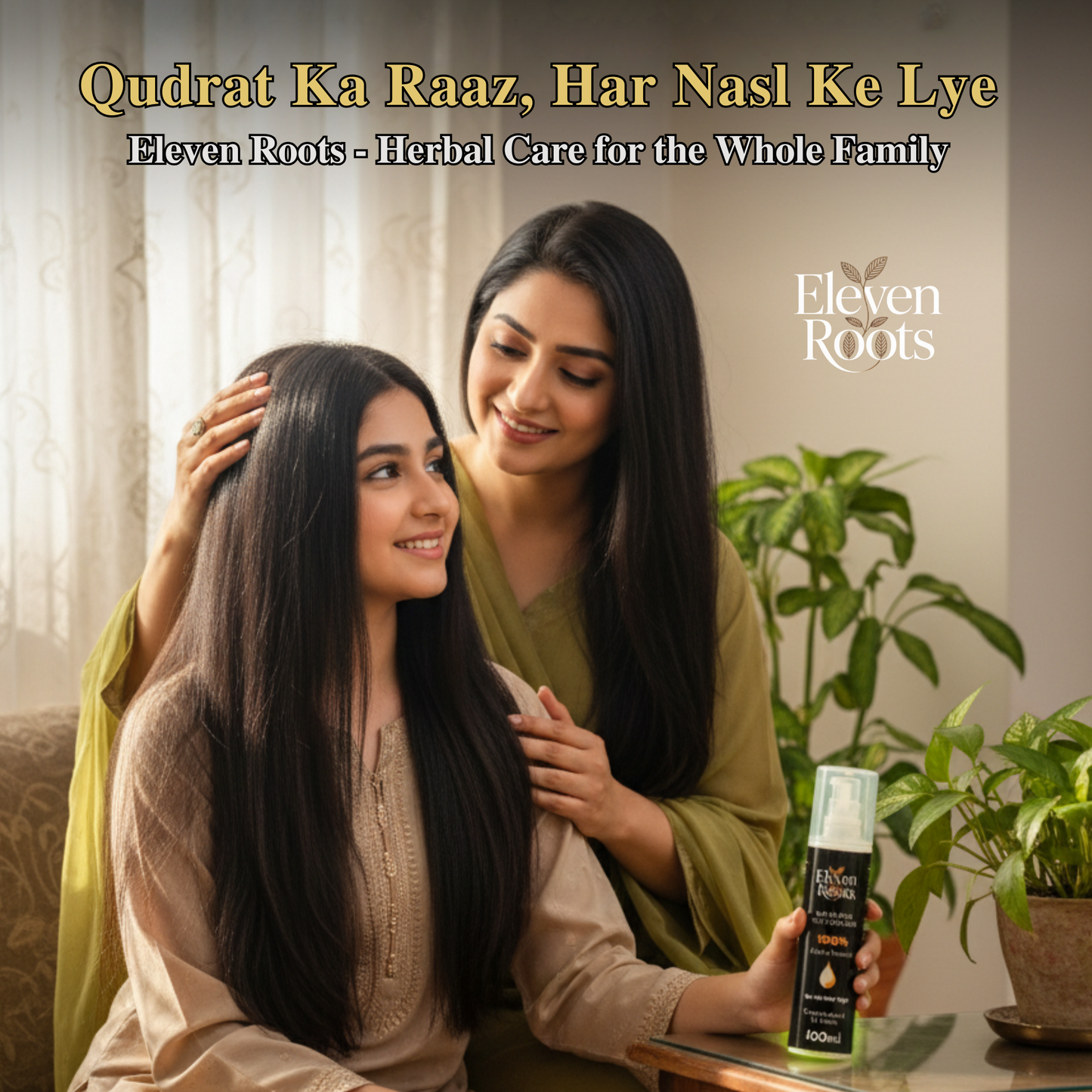 Eleven Roots Herbal Hair Oil – 100ml